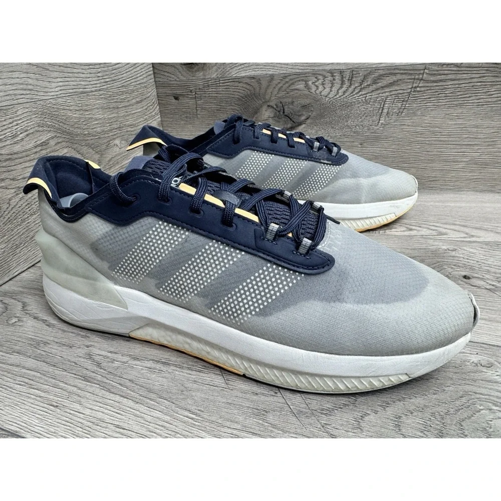 adidas Avryn Lace Up  Mens Blue Sneakers Casual Shoes HP5971 SZ 14 *NO INSOLES*